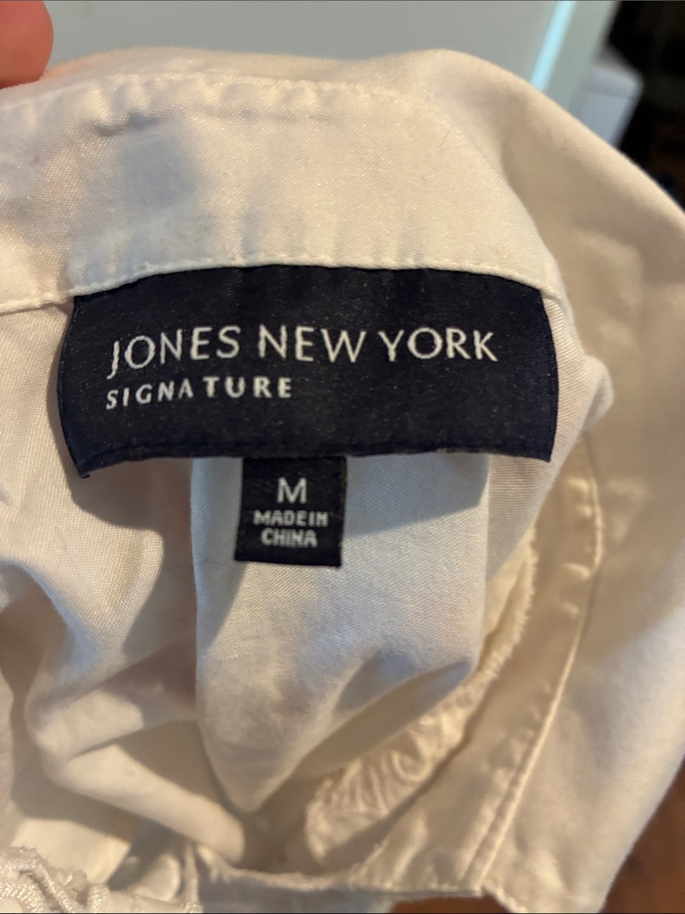 Jones New York Men's White Jeans